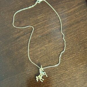 Vintage Avon Unicorn Girls Necklace